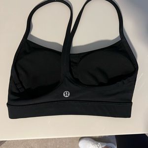 Lululemon black sports bra